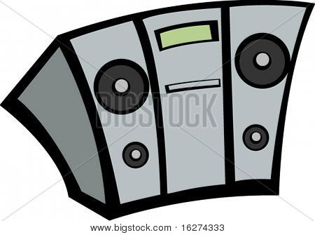 stereo musikafspiller