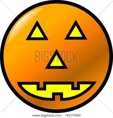 pulsante Lanterna zucca di Jack o