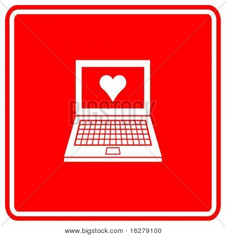 ordinateur amour signe