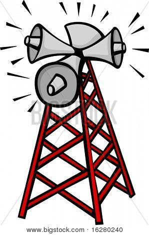 Torre de comunicação sonora