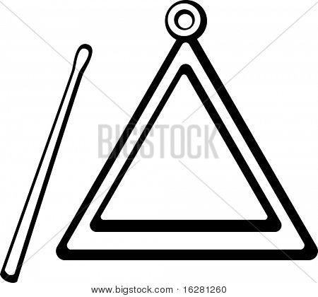 strumento musicale triangolo