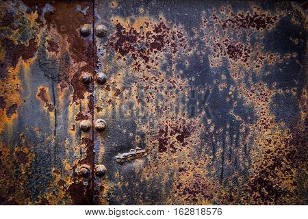an old weathered colorful rusty texture background