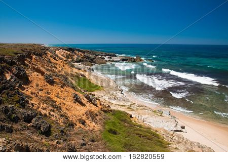 Ocean Coast on Southwest Alentejo and Vicentine Coast Natural Park, Portugal
