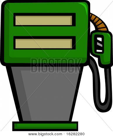 gas inflamable o combustible de la bomba