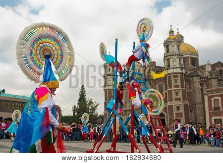 Fiesta Patronal San Juan Diego Cuauhtlatoatzin In Mexico City