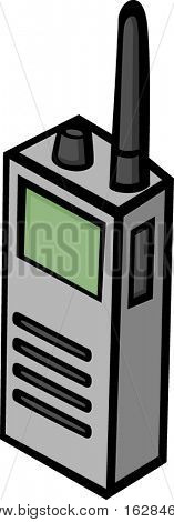 radio or police scanner