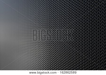 Dark metallic chain armor pattern texture background. 3D rendering