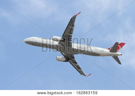 Airplane Takes Off