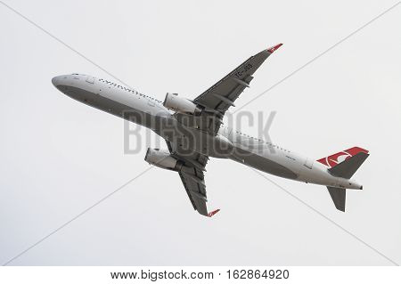 Airplane Takes Off