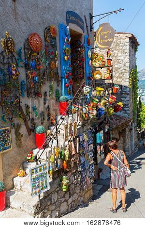 Pottery In Gourdon, Provence, France
