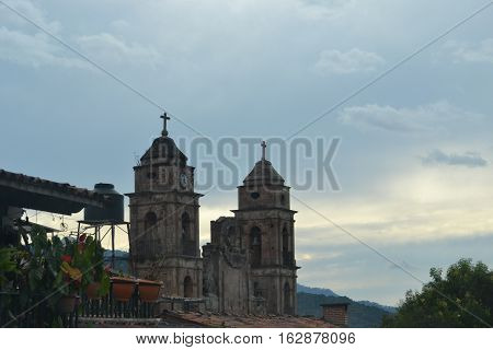 Parish of Saint Francis of Asisi in the oldest part of Valle de Bravo, Mexico