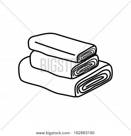 isolated fabrics cloth icon vector illustration graphic design
