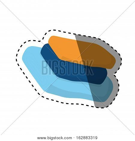 isolated fabrics cloth icon vector illustration graphic design