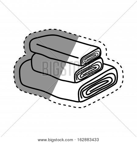 isolated fabrics cloth icon vector illustration graphic design