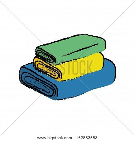 isolated fabrics cloth icon vector illustration graphic design