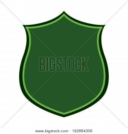 Badge shield emblem icon vector illustration graphic design