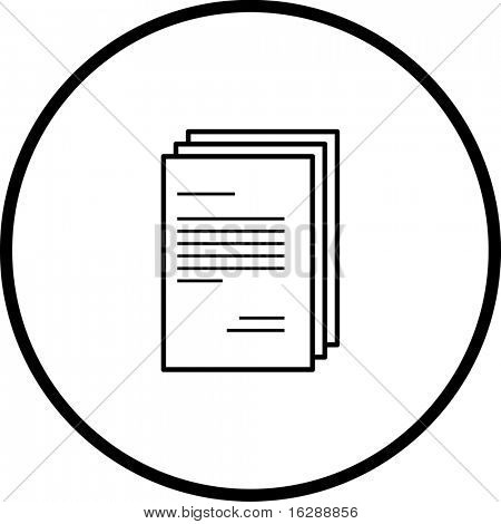 symbole de documents