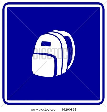 Rucksack-Zeichen