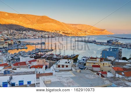 Kalymnos island in Dodecanse archipelago in eastern Aegean.
