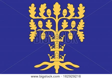 Flag of Blekinge is one of the traditional provinces of Sweden.
