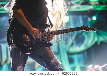 TOLMIN, SLOVENIA - JULY 29TH: BRITISH POWER METAL BAND DRAGONFORCE PERFORMING AT METALDAYS FESTIVAL ON JULY 29TH, 2016 IN TOLMIN, SLOVENIA