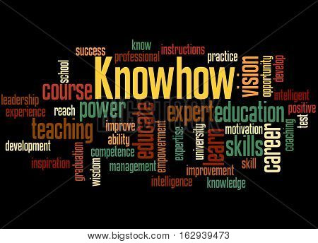 Knowhow, Word Cloud Concept 2