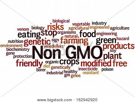 Non Gmo, Word Cloud Concept 7