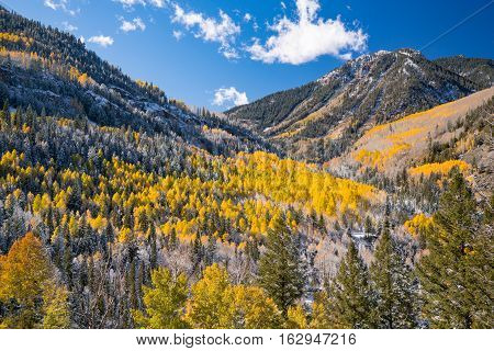 Autumn in the San Juan mountains of Colorado