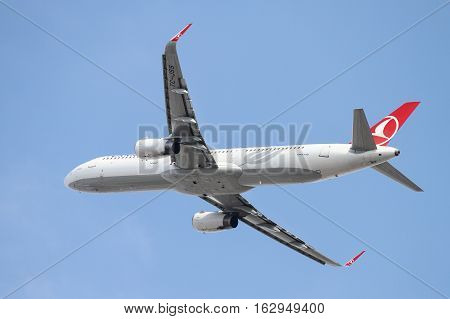 Airplane Takes Off