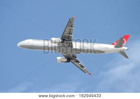 Airplane Takes Off