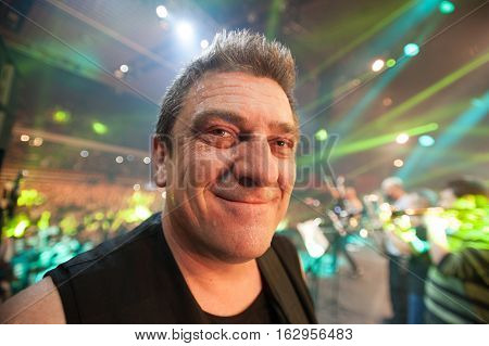 NOVI SAD, SERBIA - DECEMBER 12TH: PUNK BAND GOBLINI PERFORMING ON KONCERT GODINE 2015, IN NOVI SAD, SERBIA