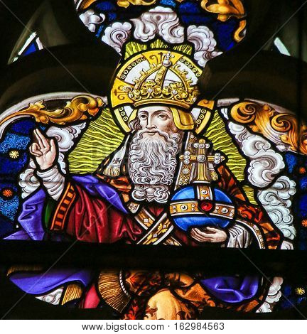 Stained Glass - God In Heaven