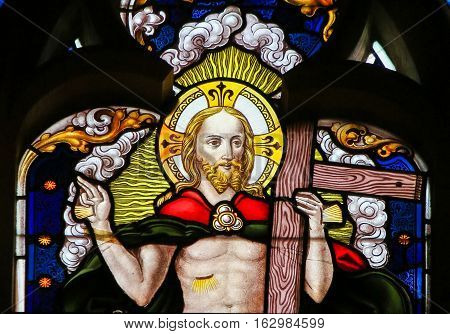 Stained Glass - Jesus Christ