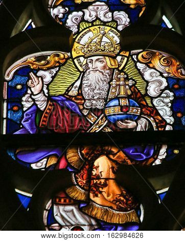 Stained Glass - God In Heaven