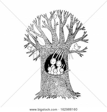 Magic Tree Cute Vector & Photo (Free Trial) | Bigstock
