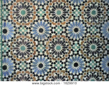 Marocco Saadian Tombs piastrelle