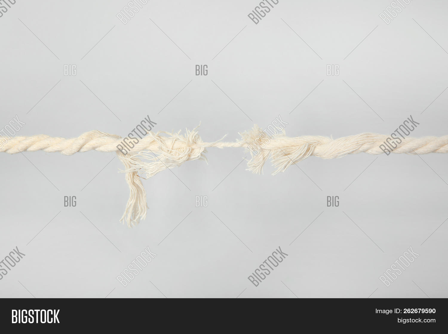 Frayed Rope Breaking Image & Photo (Free Trial) | Bigstock