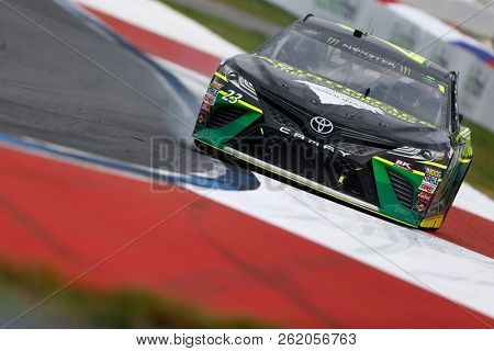 September 30, 2018 - Concord, North Carolina, USA: JJ Yeley (23) races off turn six during the Bank of America ROVAL 400 at Charlotte Motor Speedway in Concord, North Carolina.