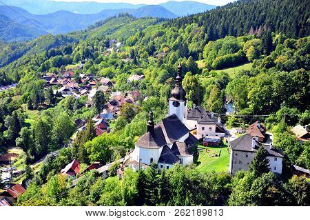 Top View Of Spania Dolina Village