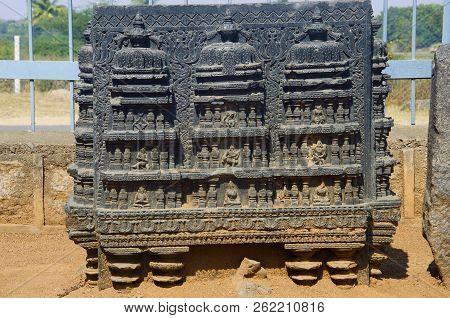 Carved Figure, Temple Complex, Warangal Fort, Warangal Telangana India