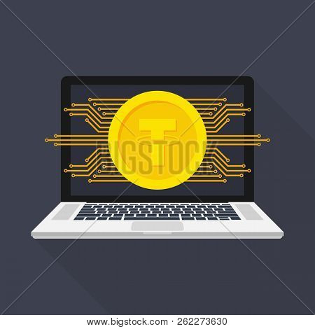 Networks - Business And Global Financial Connections, Cryptocurrency, Tether Trading, Online Banking