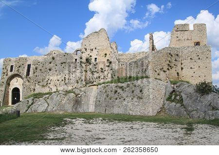 Panorama Country Castropignano Campobasso Molise Italy Historical Tourism