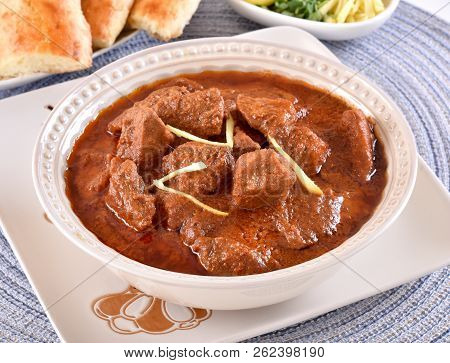Beef Korma, A Pure Anglo Indian Recipe Dish Having Spicy Aromatic Taste.