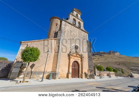 Church Santa Cristina And Castle In Burgo De Osma