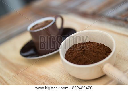 Turkish Coffee Concept.