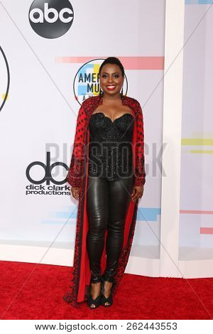 LOS ANGELES - OCT 9:  Ledisi at the 2018 American Music Awards at the Microsoft Theater on October 9, 2018 in Los Angeles, CA