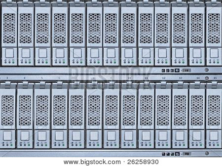 opbevaring område netværk harddiske bibliotek