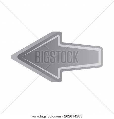 Vector Illustration Of Element And Arrow Icon. Collection Of Element And Direction Vector Icon For S
