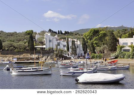 Quadaques, Spain - September 6, 2018: House Of Salvador Dali In Cadaques In Catalonia, Great Painter