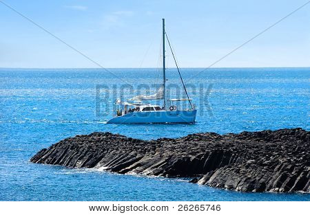 grande Catamarano a Jeju island Corea